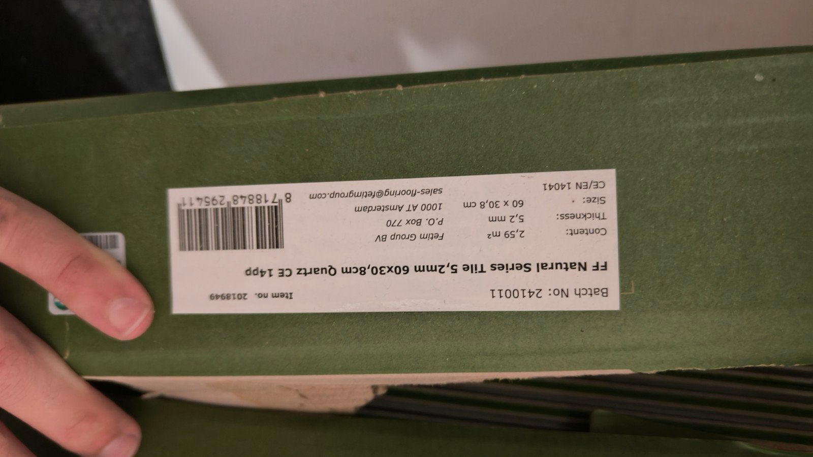 20 stuks FF Natural Series Tegels (50% winkelprijs), Ophalen, 40 tot 60 cm, Keramiek, Nieuw