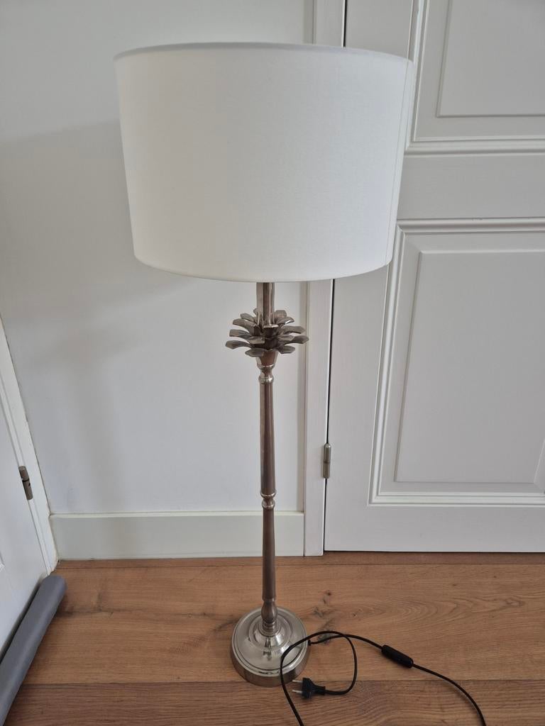 Schemerlamp, Huis en Inrichting, Lampen | Vloerlampen, 100 tot 150 cm, Ophalen of Verzenden, Zo goed als nieuw, Metaal