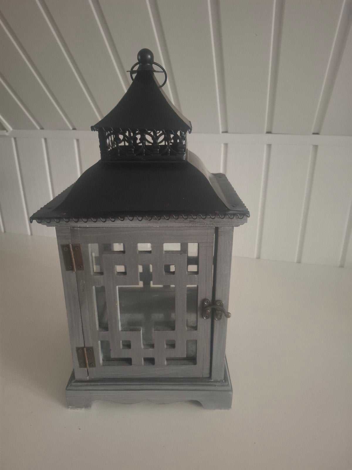 houten lantaarn, Ophalen, Lantaarn