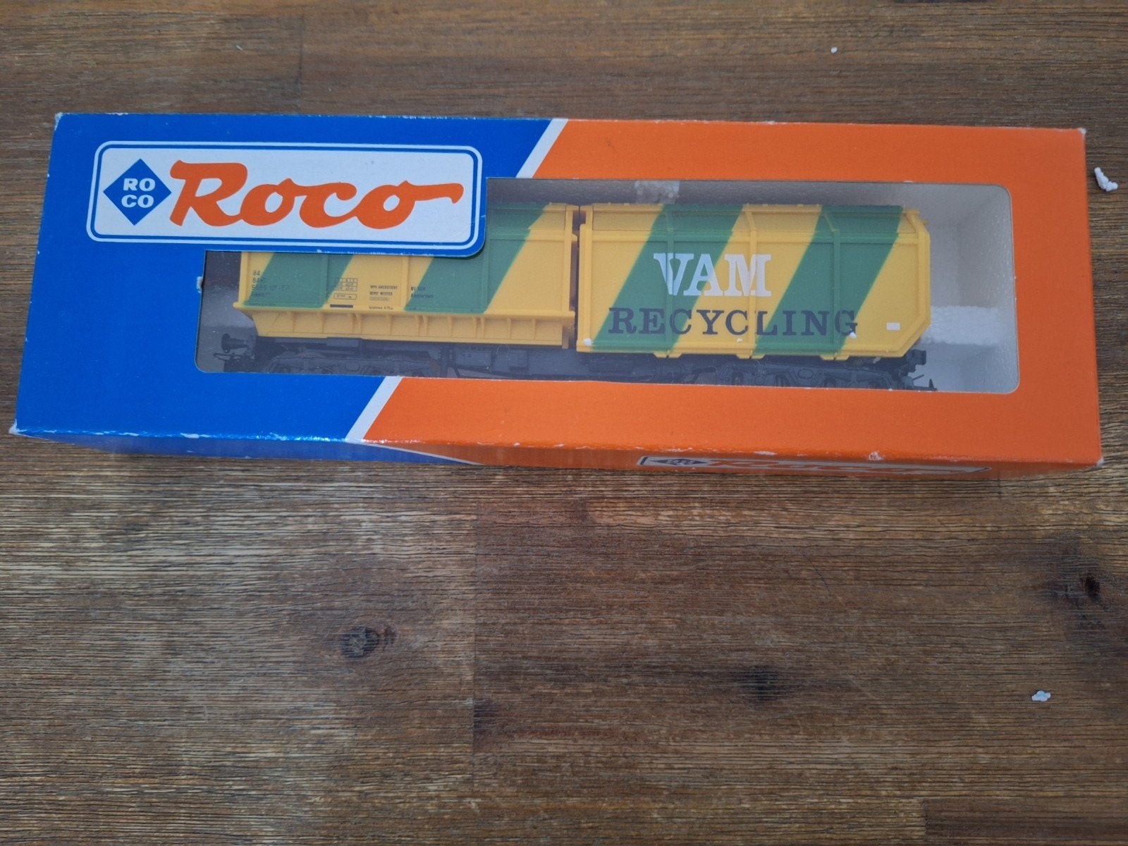 Roco VAM Recycling Wagon - goede staat, Ophalen of Verzenden, Gebruikt, Wagon, Overige merken