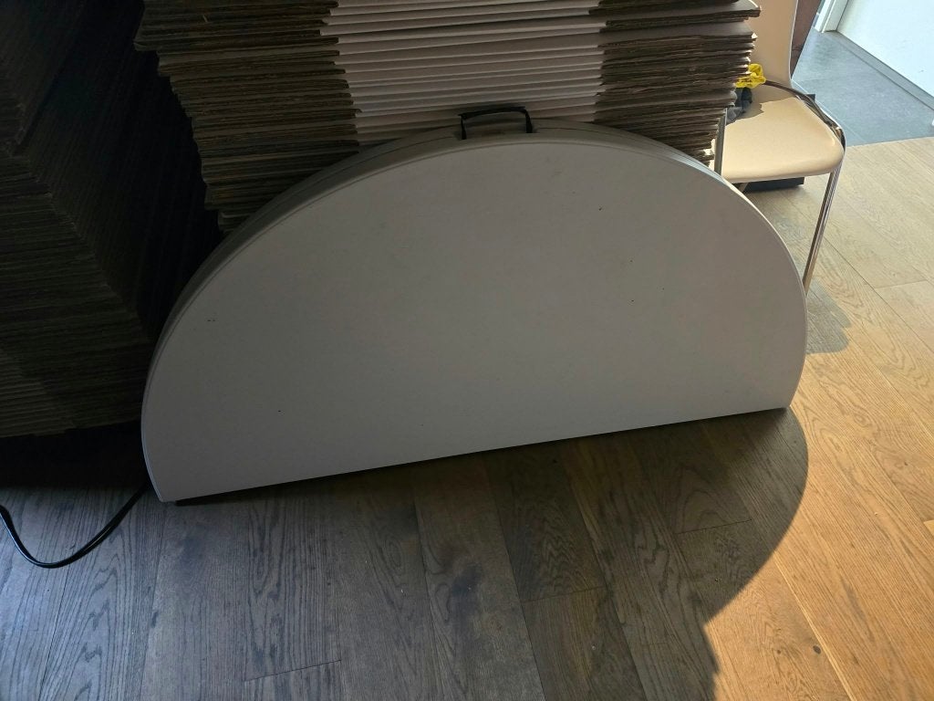 Grote inklapbare tafel, Ophalen, Gebruikt