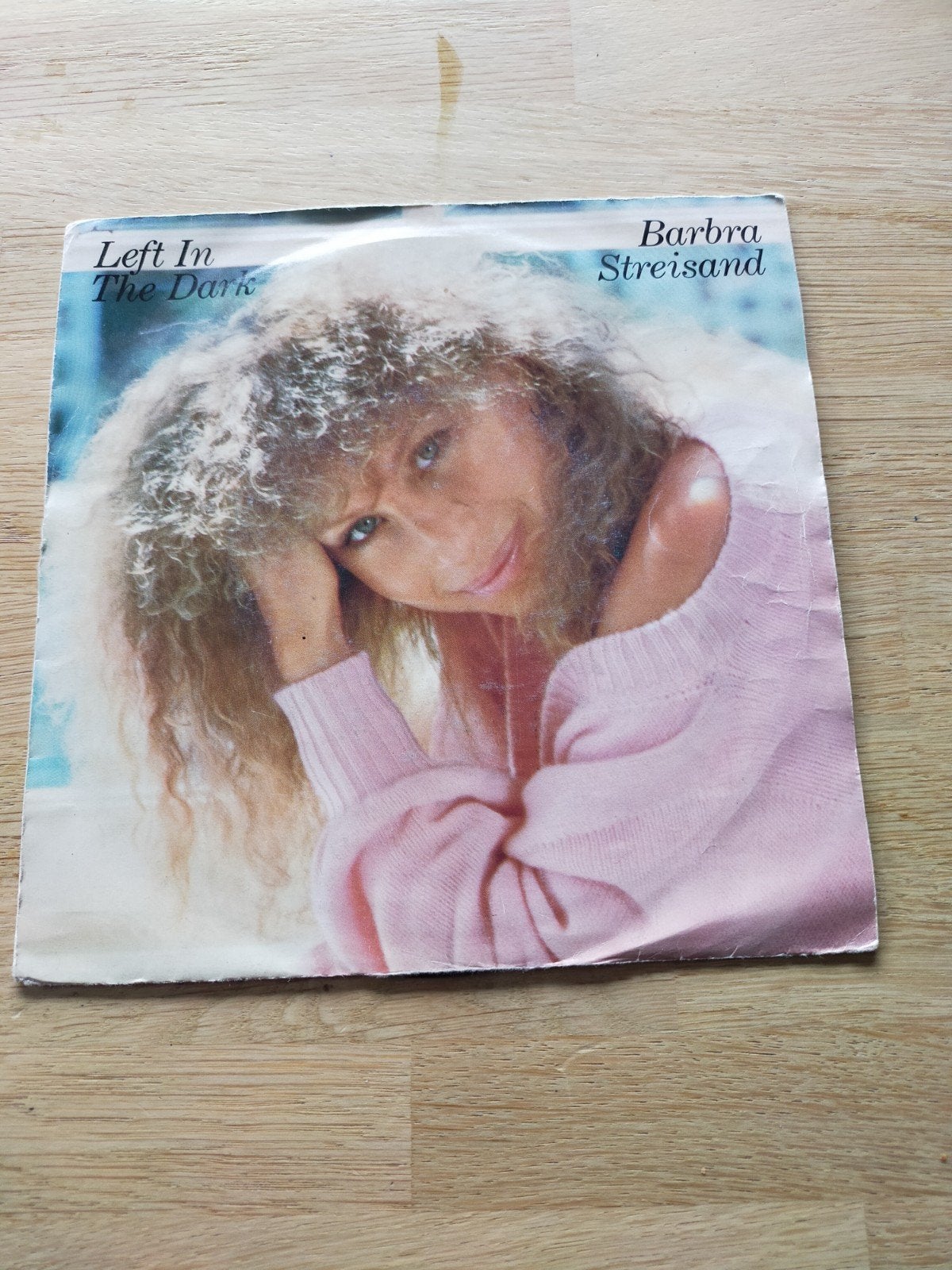 Barbra Streisand , left in the dark, Ophalen of Verzenden, Zo goed als nieuw, Pop