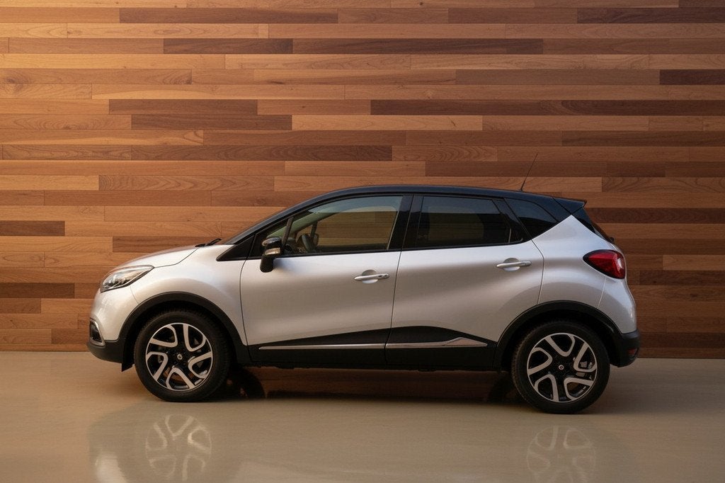 Renault Captur 0.9 TCe Dynamique (bj 2015), Auto's, Voorwielaandrijving, Stof, Gebruikt, Zwart