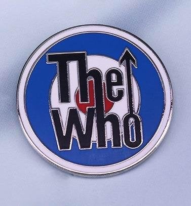 the Who Logo Muziek Sixties Enamel Pin Broche, Verzenden, Nieuw, Foto of Kaart