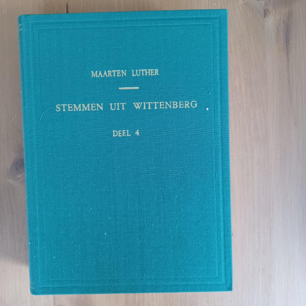 Stemmen uit Wittenberg deel 4, Gelezen, Christendom | Protestants, Ophalen of Verzenden, Maarten Luther