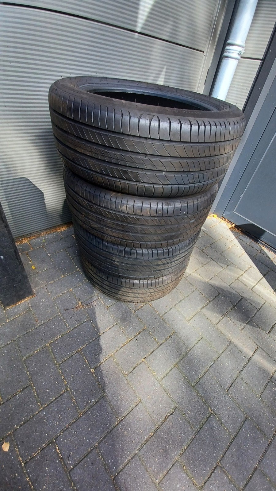 4 banden 215 55 18 99V Michelin premacy 4  6.5 mm, Auto-onderdelen, Ophalen, 18 inch, Band(en), Personenwagen