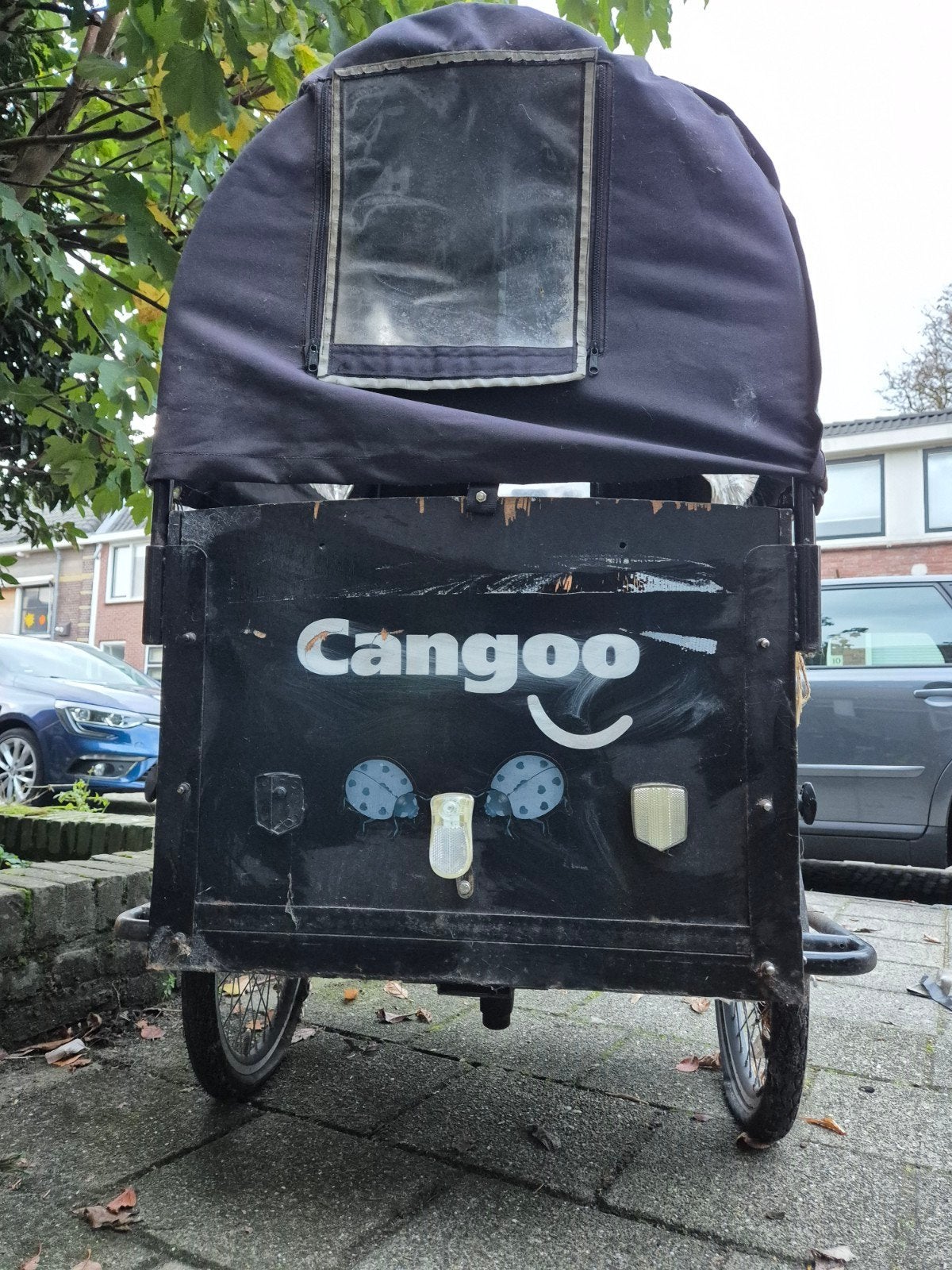 cangoo bakfiets electrisch, Ophalen, Gebruikt, 4 kinderen of meer, Overige merken