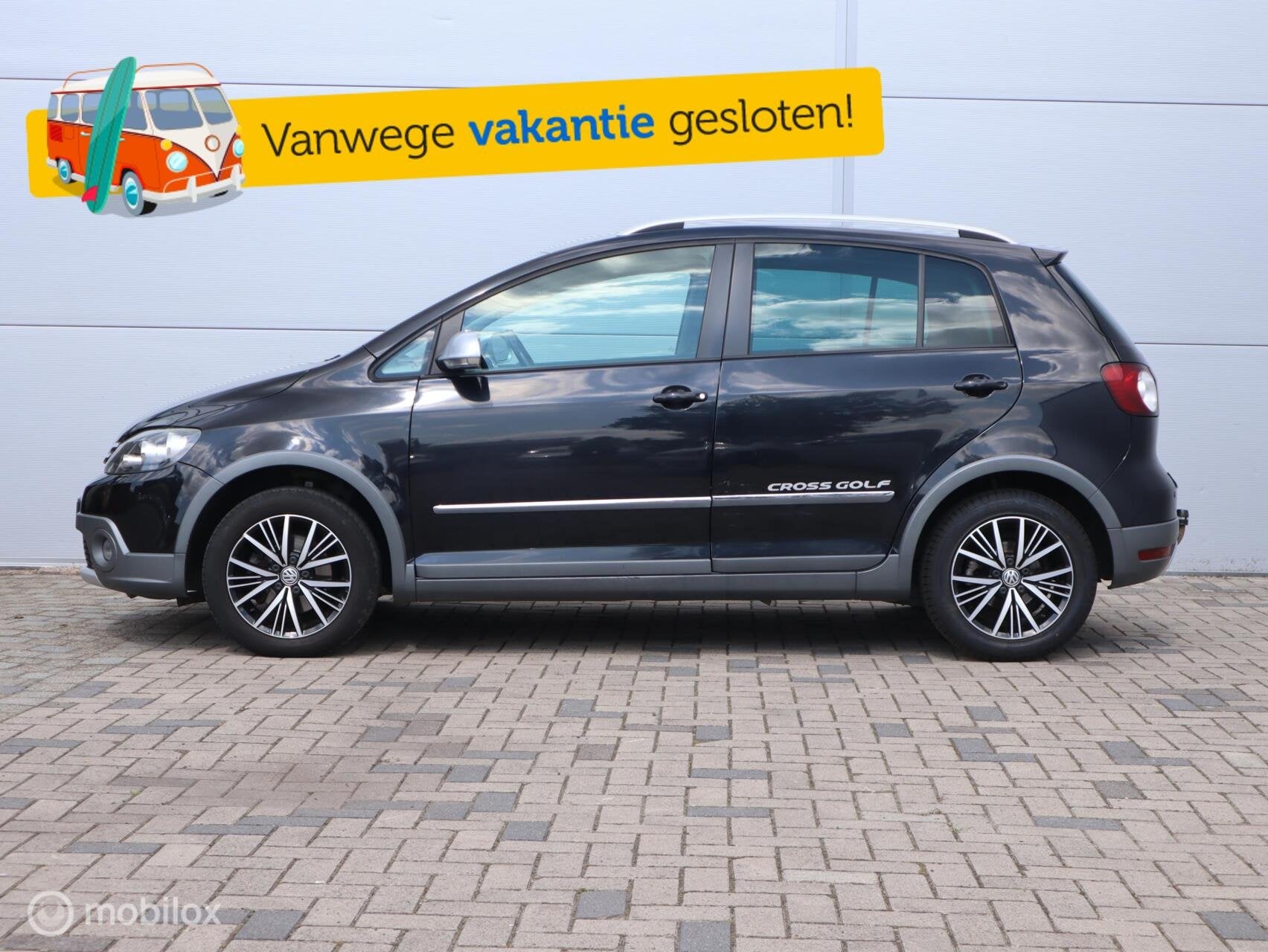 Volkswagen Golf Plus Cross 1.4 TSI Trekhaak Clima Cruise Nav, Auto's, Volkswagen, Euro 5, Gebruikt, Zwart, 4 cilinders