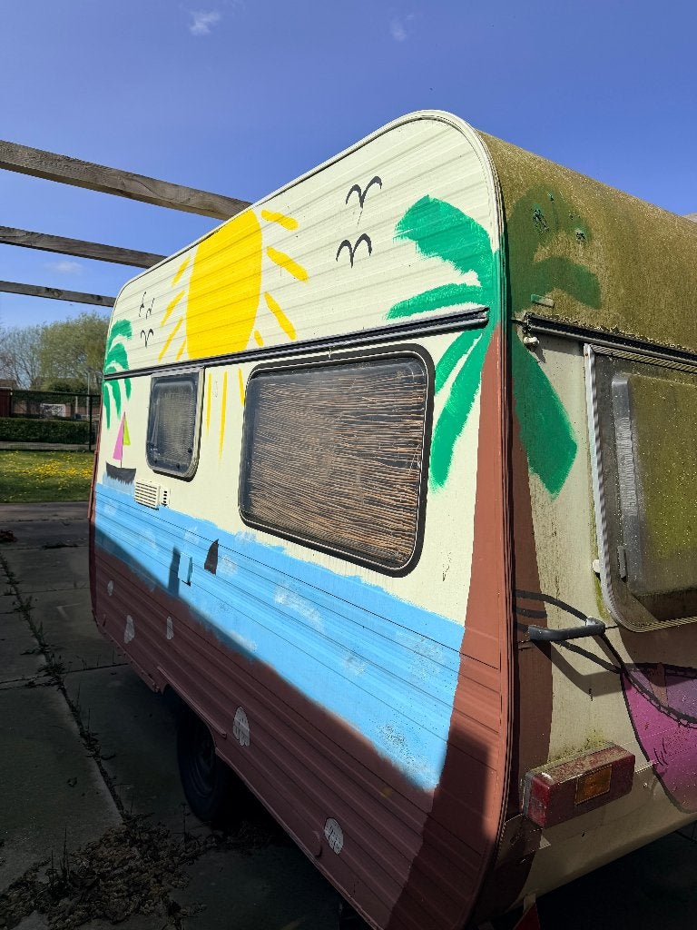 gratis caravan voor hobby of cross, Overige merken, Overige typen, 4 tot 5 meter, Overige