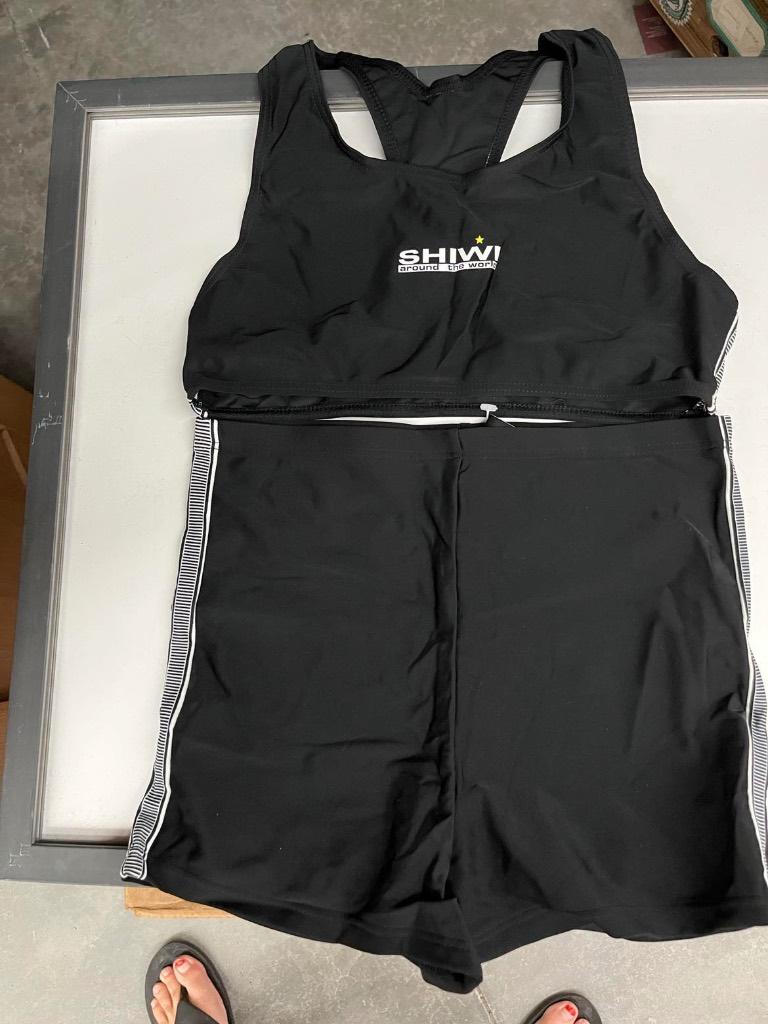 BIKINI merk Shiwi maat 40 zwart/wit, Zwart, Nieuw, Badpak, Ophalen of Verzenden