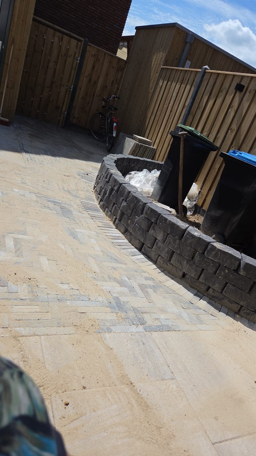 Promowall everest border stenen, Tuin en Terras, Ophalen, Nieuw, Minder dan 25 cm, Border