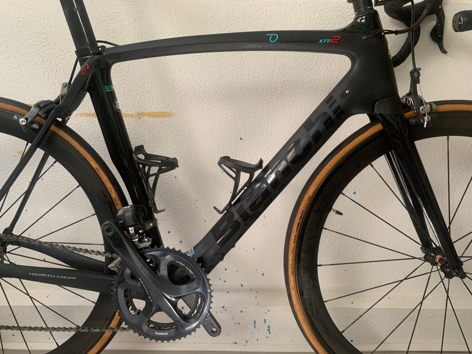 Bianchi Oltre XR2 Ultegra di2 57 (kapot frame), 28 inch, Gebruikt, Carbon, Meer dan 20 versnellingen