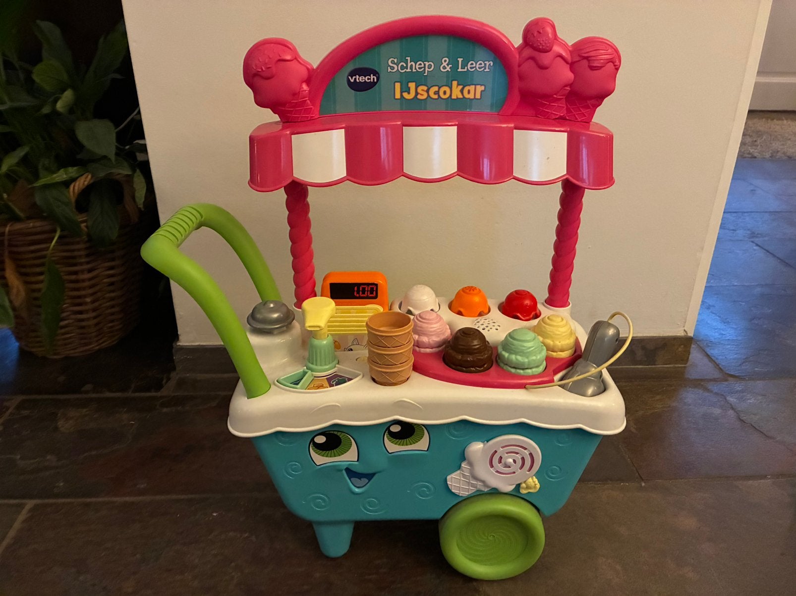 VTech Schep & Leer IJscokar, Ophalen, Gebruikt