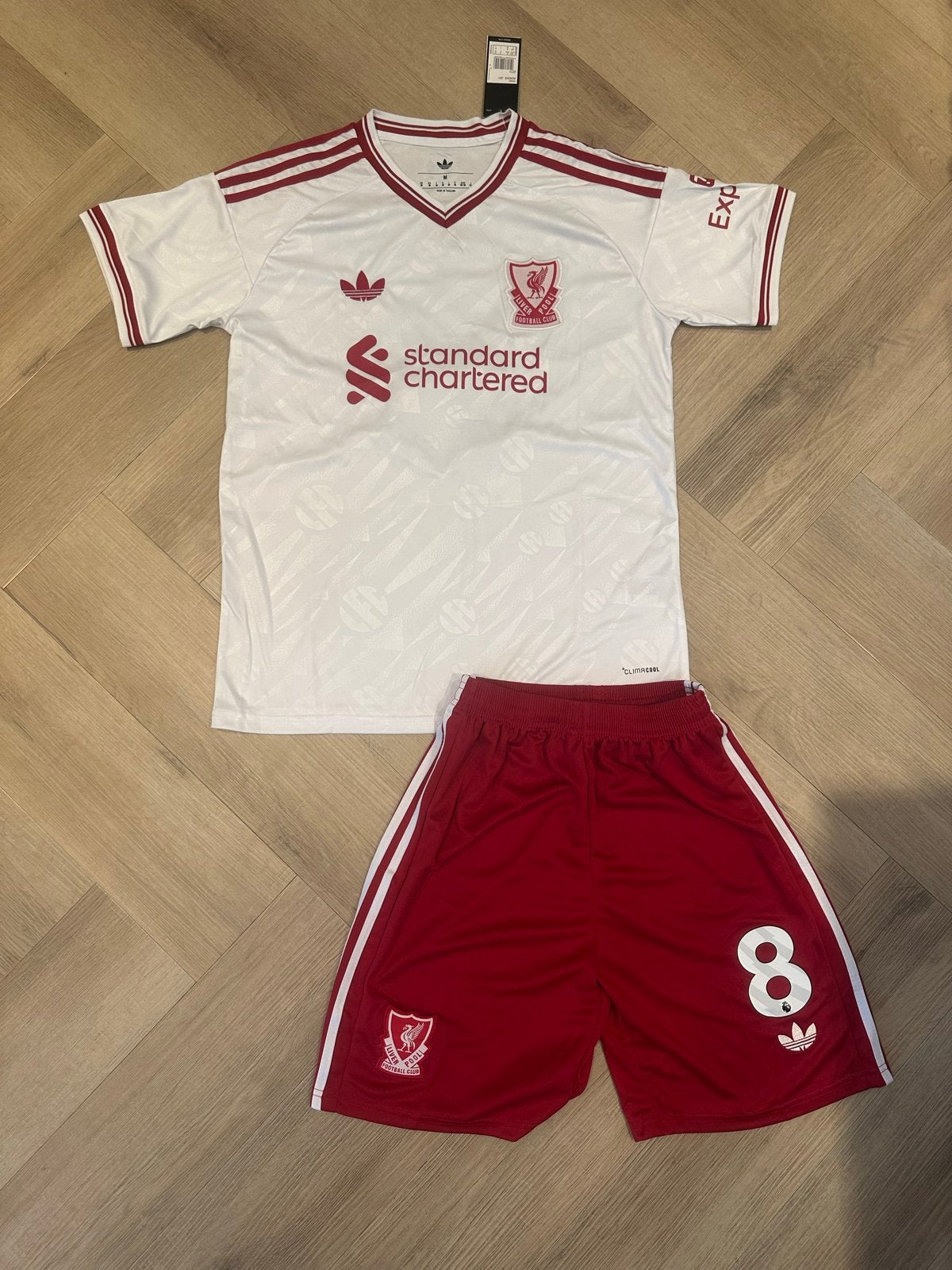 Liverpool 26/27 Thuis Tenue Szoboszlai, Maat M, Verzenden, Nieuw, Set