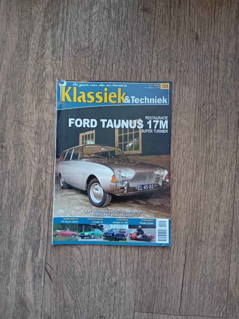 Klassiek & Techniek nr. 124 - juli 2008, Boeken, Ophalen of Verzenden, Gelezen, Algemeen