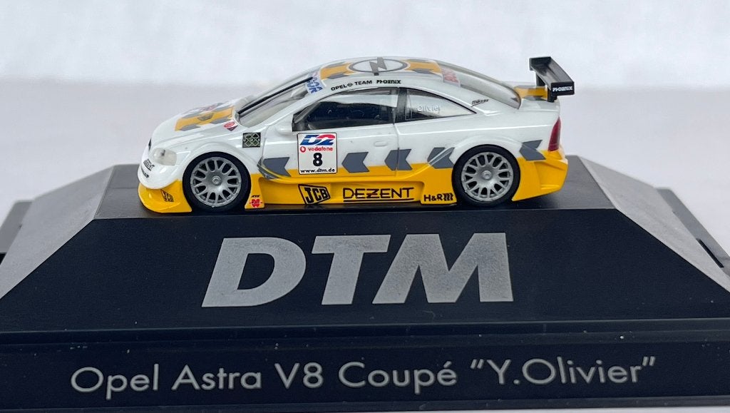 Herpa 037969: Opel Astra V8 Coupe Yves Olivier DTM 2000, Ophalen of Verzenden, Zo goed als nieuw, Auto, Herpa