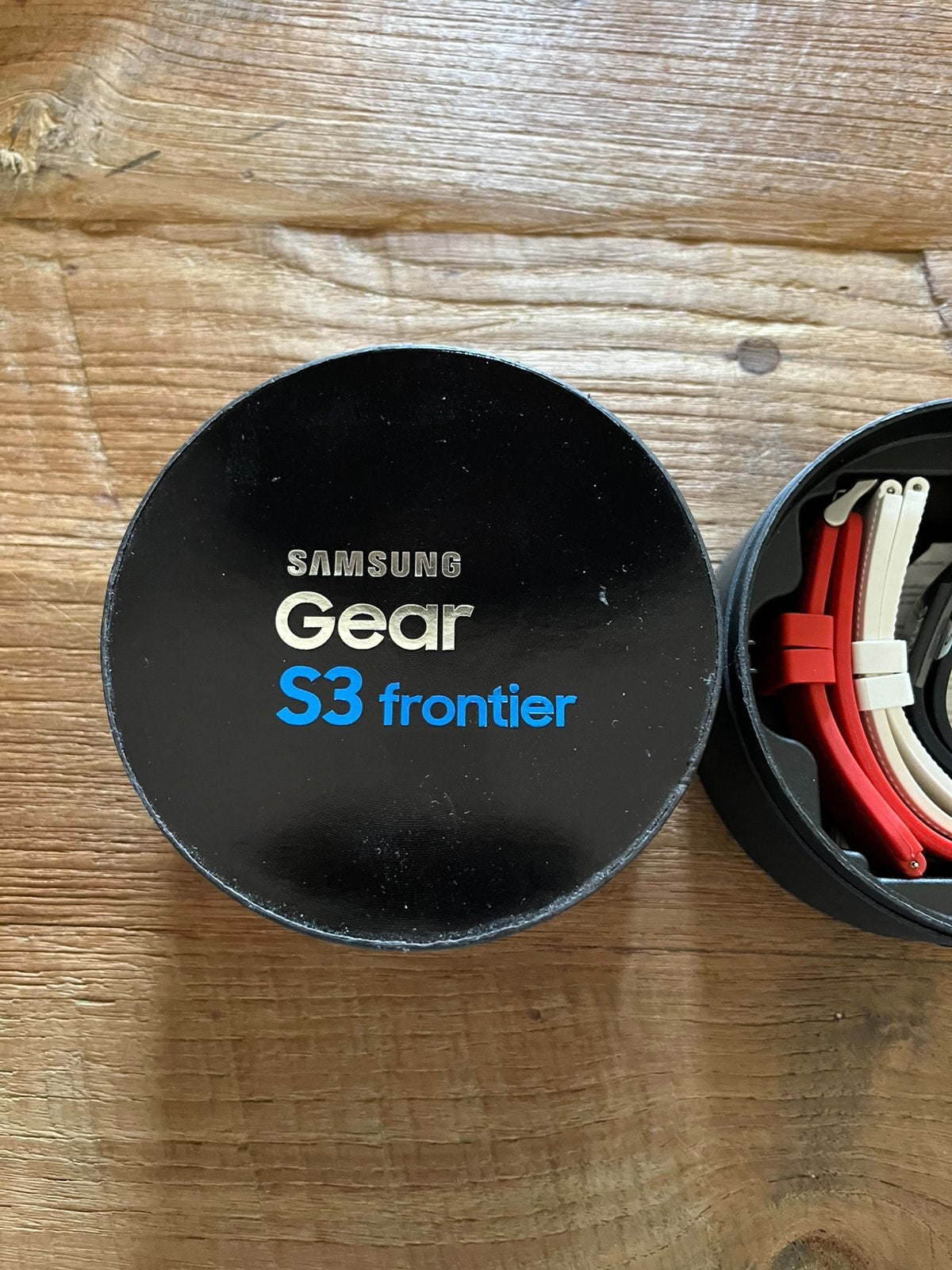 Samsuns Gear S3 frontier horloge bandjes, Ophalen of Verzenden, Zo goed als nieuw, Zwart, Android