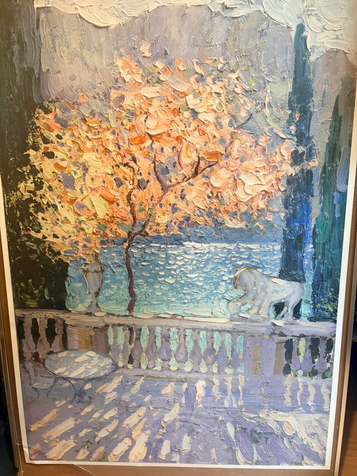 Papieren print schilderij, Antiek en Kunst, Ophalen