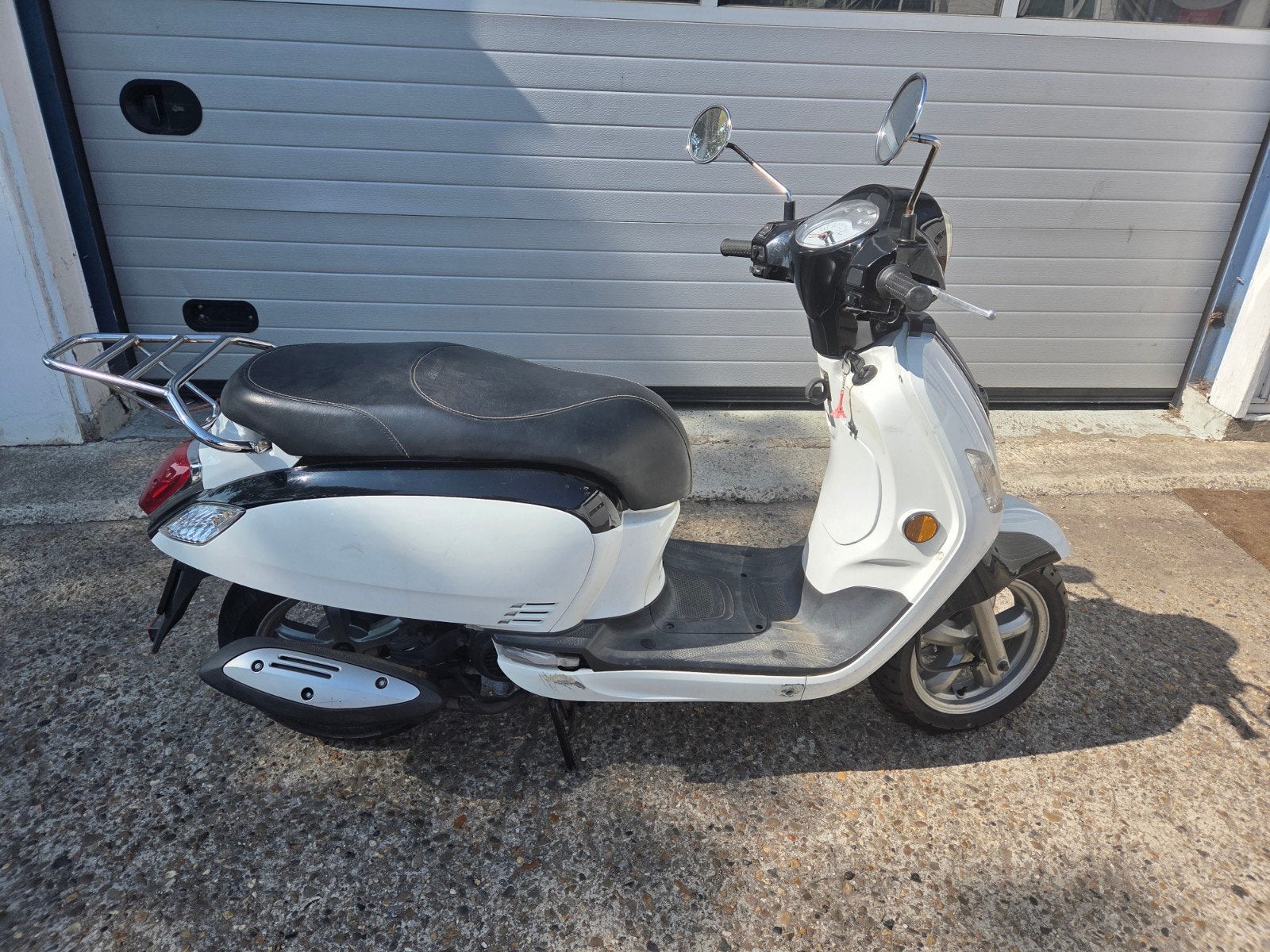 Sym Fiddle 3 snorscooter met 4800km!!, Fietsen en Brommers, Scooters | SYM, Ophalen, Gebruikt, 6718 XN, Sym