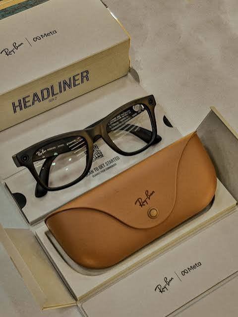Ray-Ban Meta Wayfarer gen 2 - nieuw - transition glass, Ophalen, Zwart, Nieuw, Ray-Ban