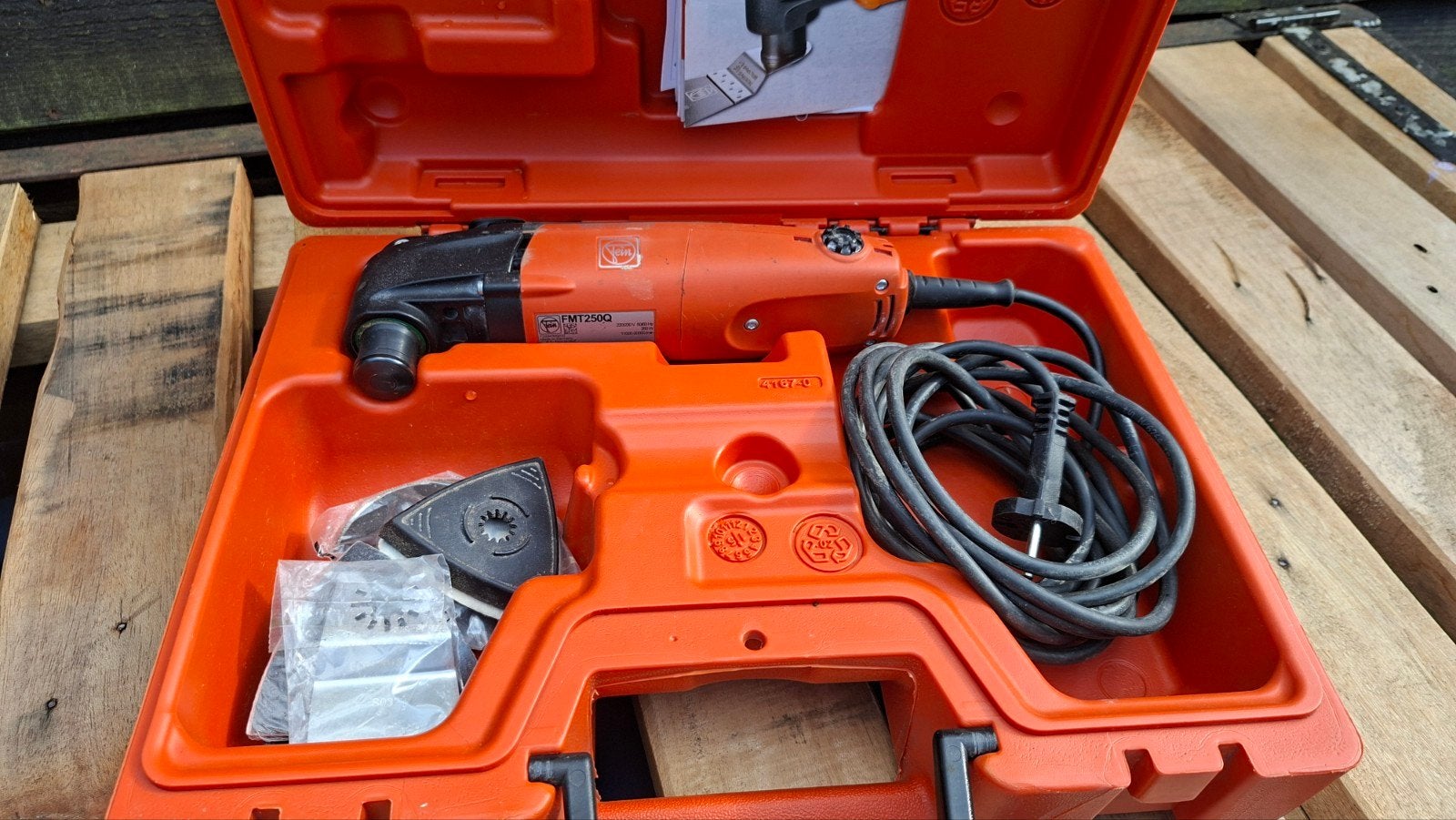 Fein Multitool FMT 250 Q - Multitalent Long-Life Edition, Ophalen, Gebruikt