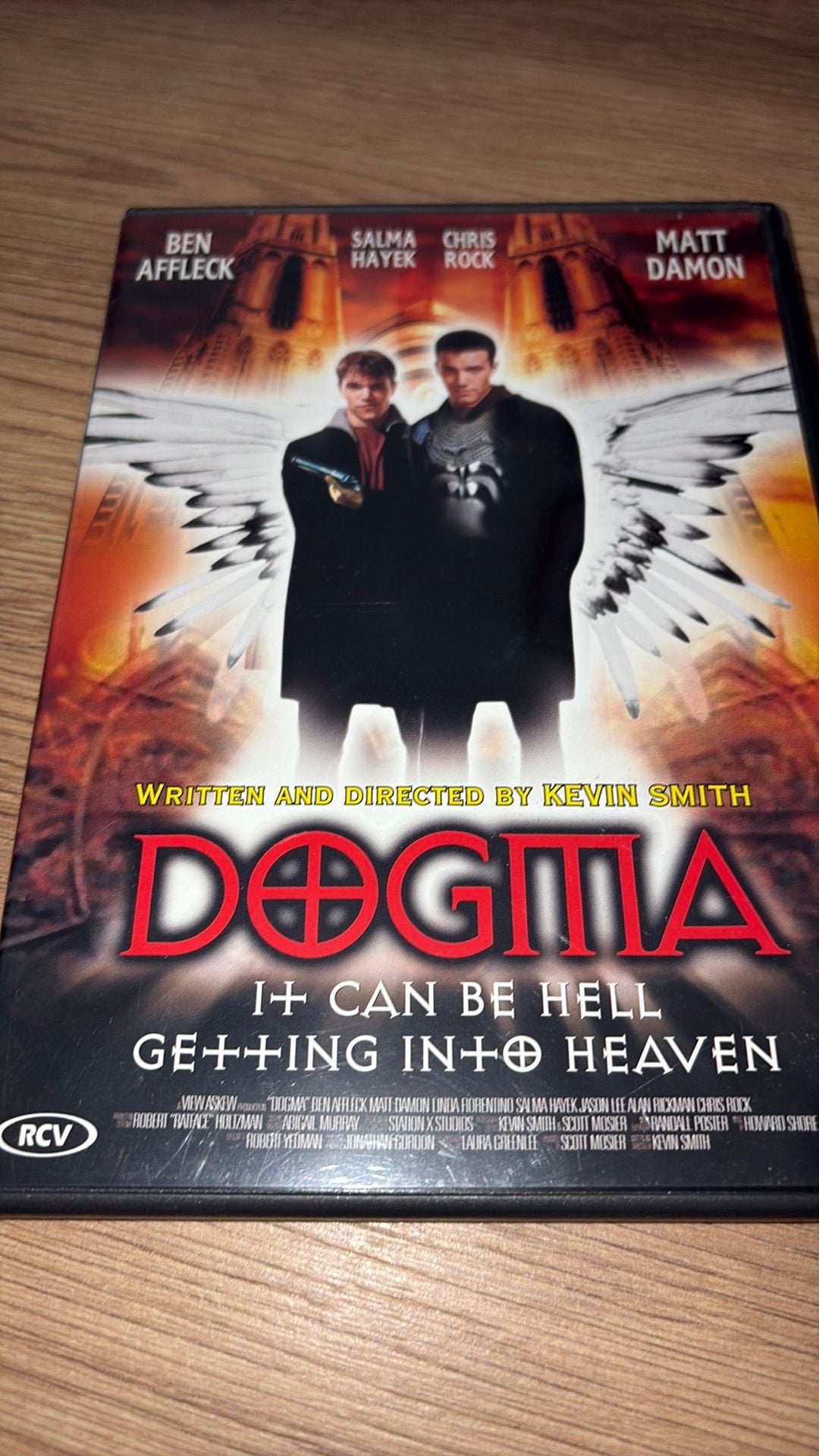 Dogma met Ben Affleck en Matt Damon op dvd., Cd's en Dvd's, Vanaf 16 jaar, Ophalen of Verzenden, Zo goed als nieuw, Actiekomedie