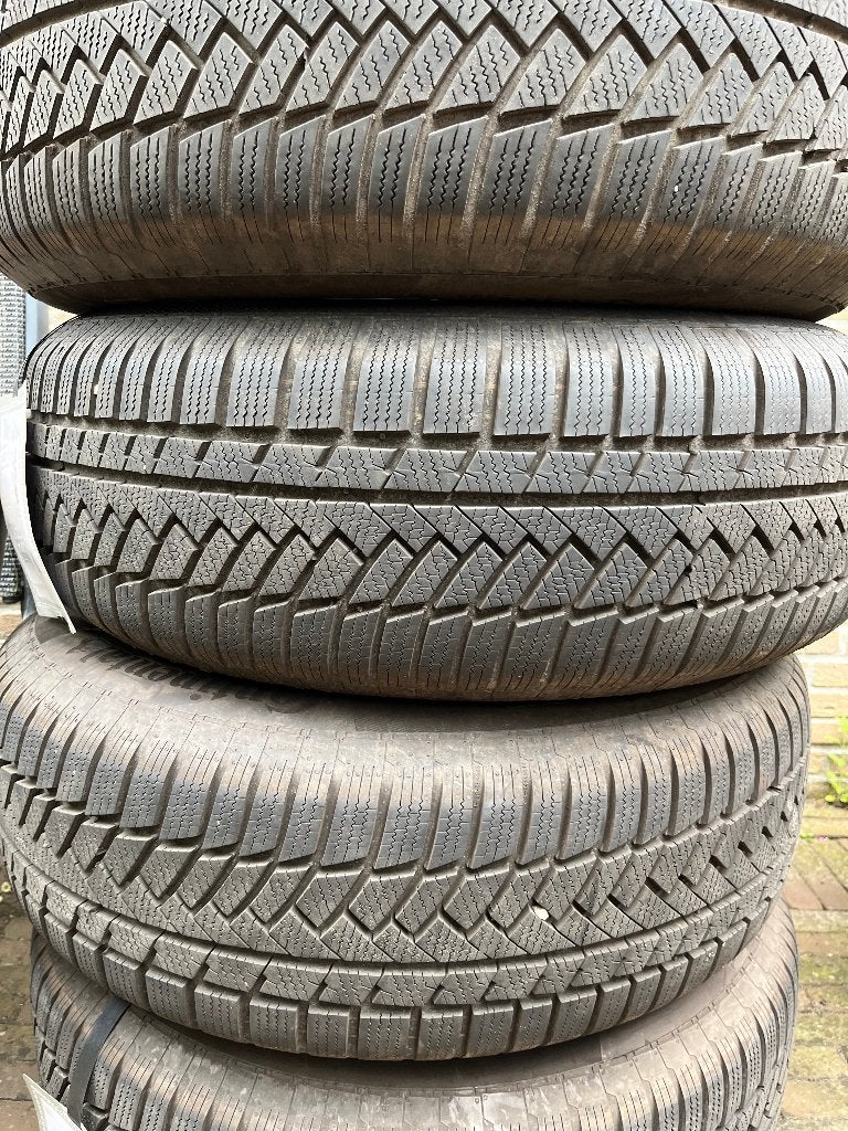 winterbanden met velg, Gebruikt, Banden en Velgen, Winterbanden, 235 mm