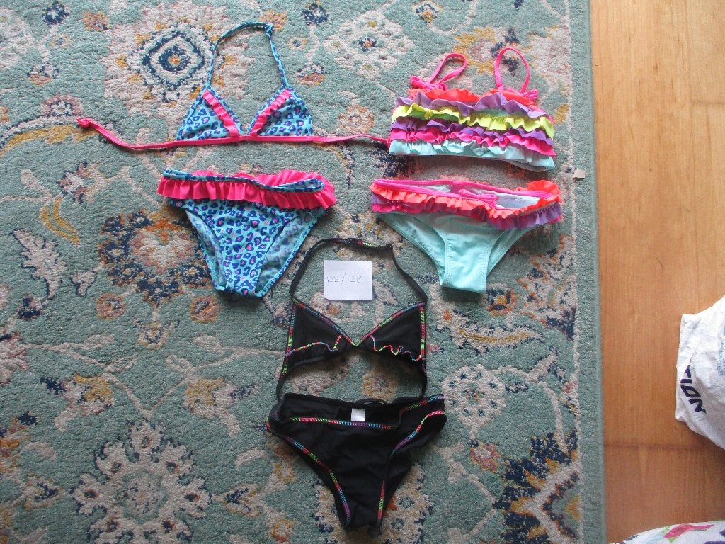 Kinder bikini,s( 3 stuks), Ophalen, Bikiniset, Meisje, Maat 128