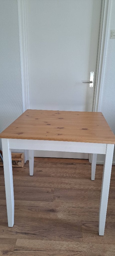 Tafel met stoelen, Ophalen, Gebruikt, 50 tot 100 cm, Tot twee personen
