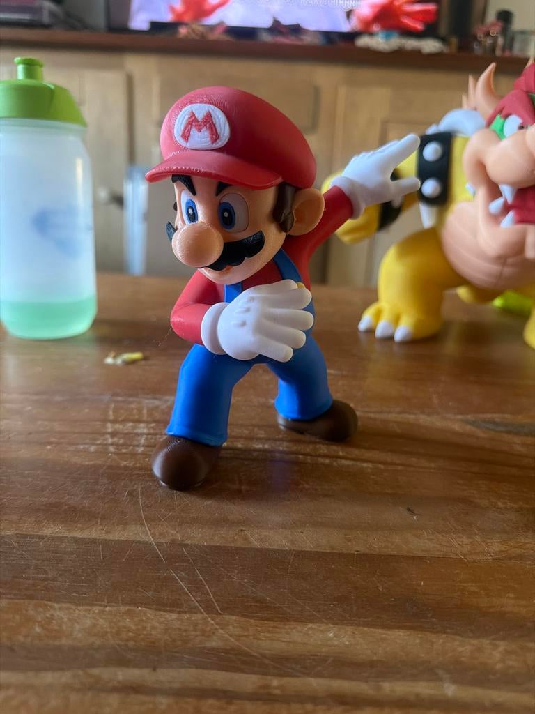 Super Mario Bros. Figuur - Mario (Dab Pose), Verzamelen, Poppetjes en Figuurtjes, Ophalen, Zo goed als nieuw