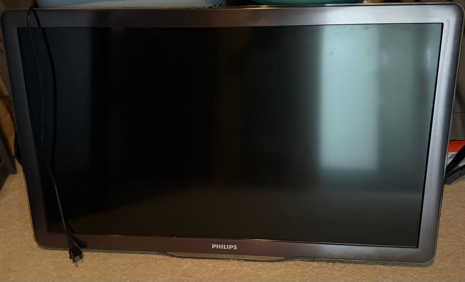Philips 37PFL7605H/12 tv zonder voet, Ophalen, Philips, Gebruikt, 50 Hz