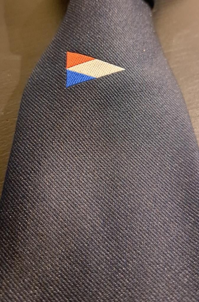 Piet Smit Jr. stropdas blauw sleepboten Smit International, Ophalen of Verzenden, Nieuw, Gebruiksvoorwerp