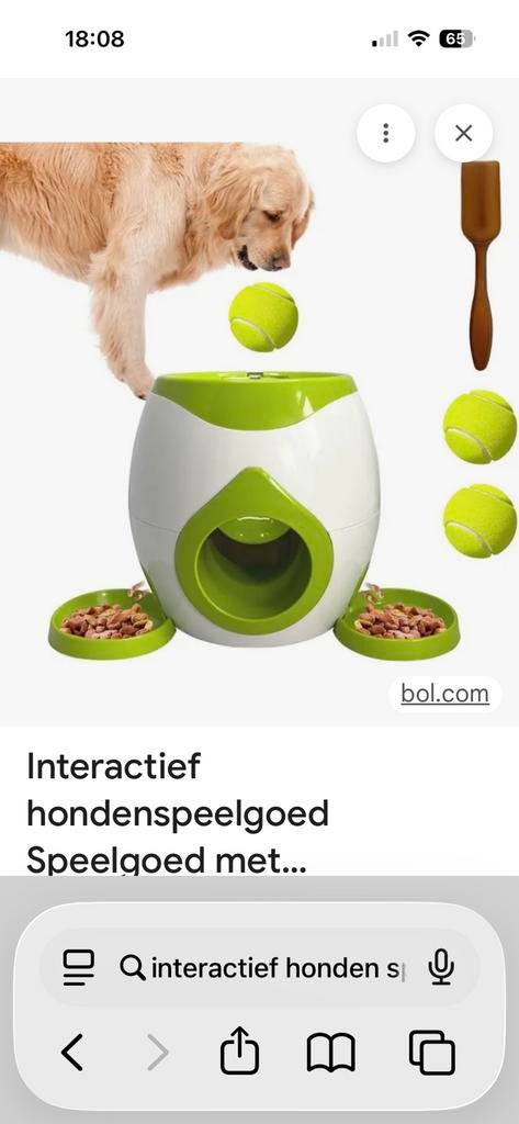 Interactief honden spel, Dieren en Toebehoren, Ophalen, Nieuw, Intelligentiespeelgoed