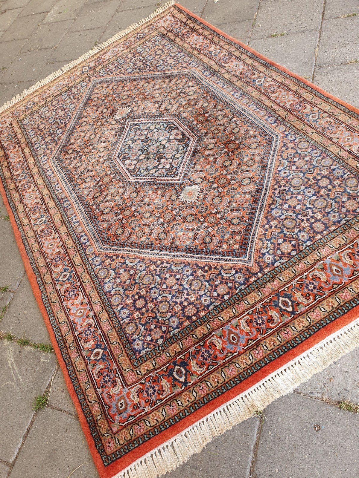 Perzisch tapijt Bidjar 200x130 cm., Gebruikt, 100 tot 150 cm, Bidjar, Ophalen of Verzenden