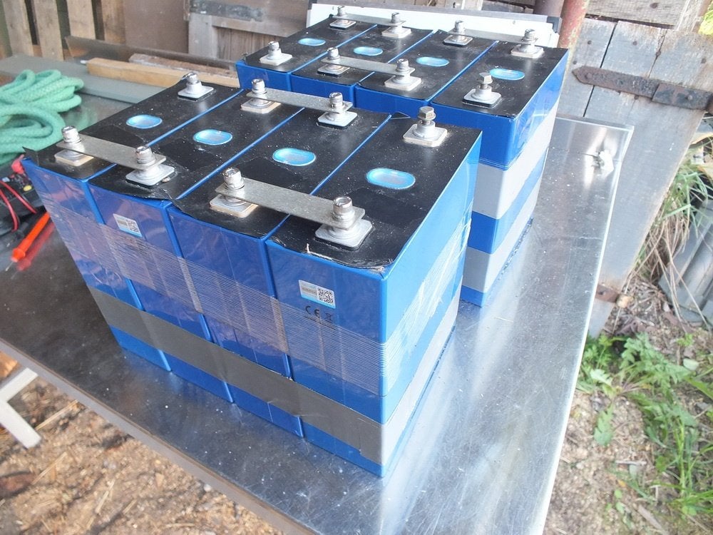 lifepo4 losse cellen 310 Amp-3,3v- Voor 12 of 24v accuset, Ophalen, Zo goed als nieuw