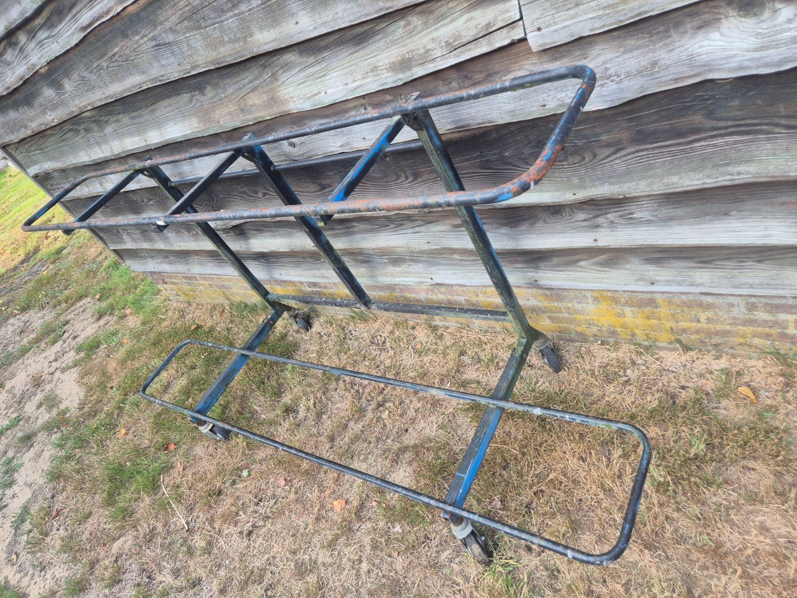 transport kar op zwenkwielen 250x72cm, Ophalen, Gebruikt, Transportkar
