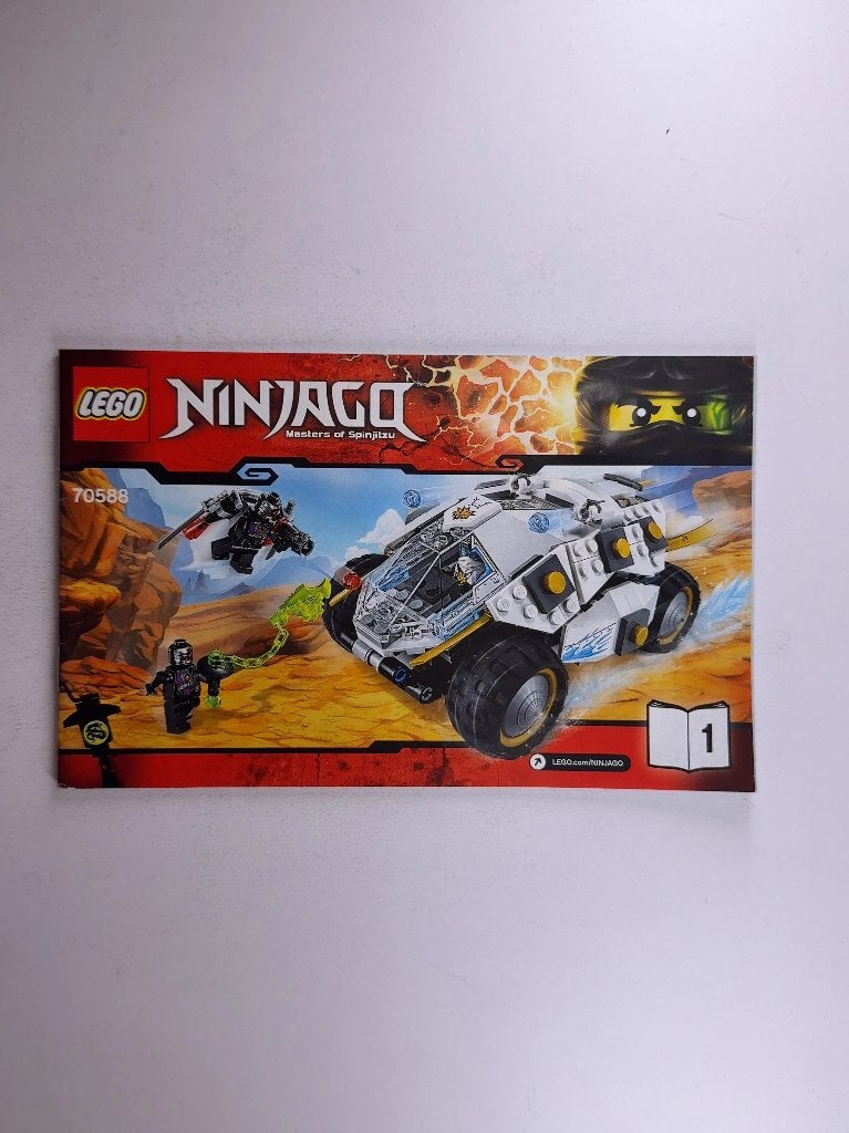 LEGO Ninjago 70588 (Instructions) for Set 70588 Titanium Nin, Gebruikt, Lego, Overige typen, Ophalen of Verzenden
