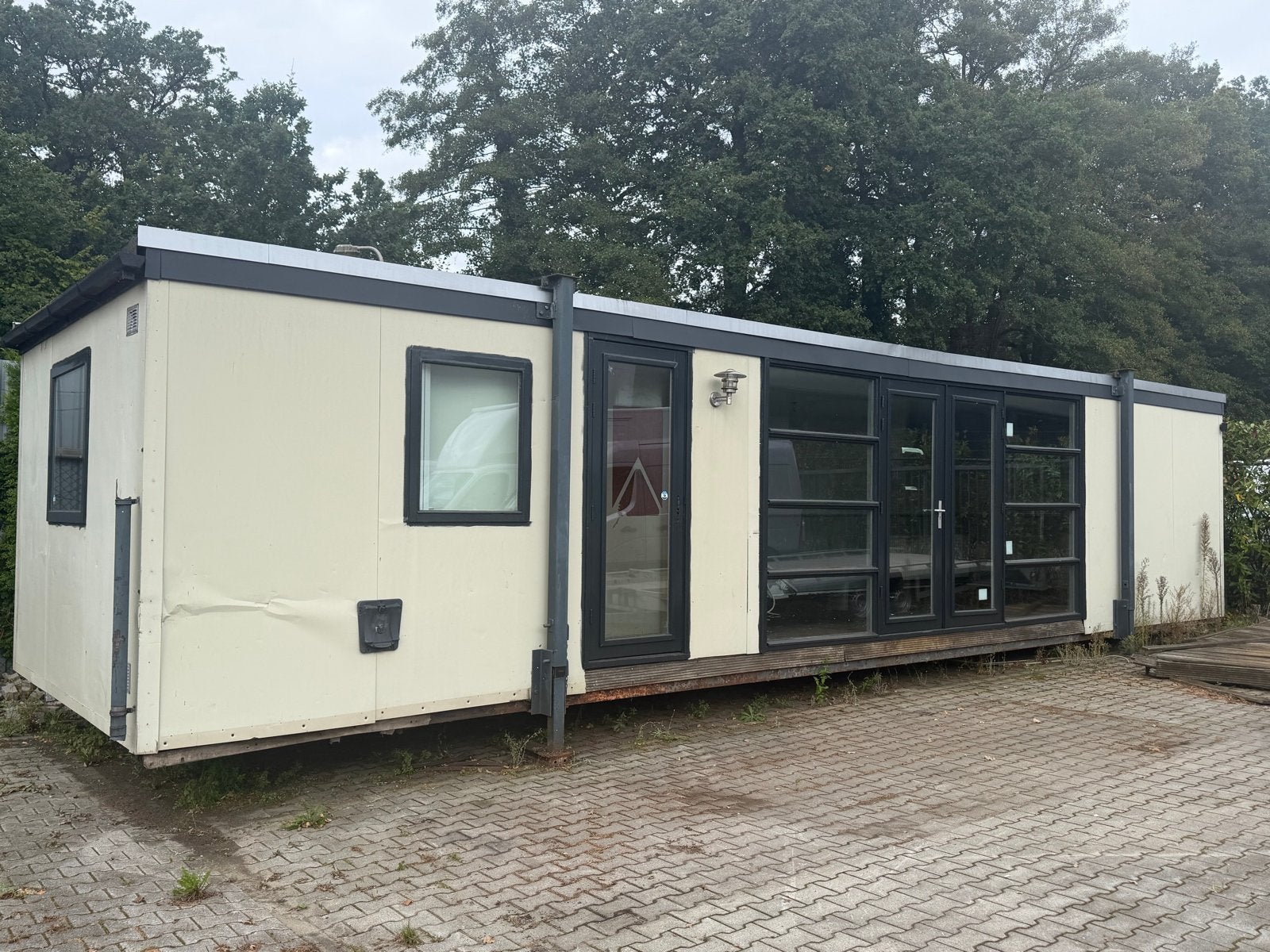 Modulaire kantoorunit / woonunit / Portacabin, Ophalen
