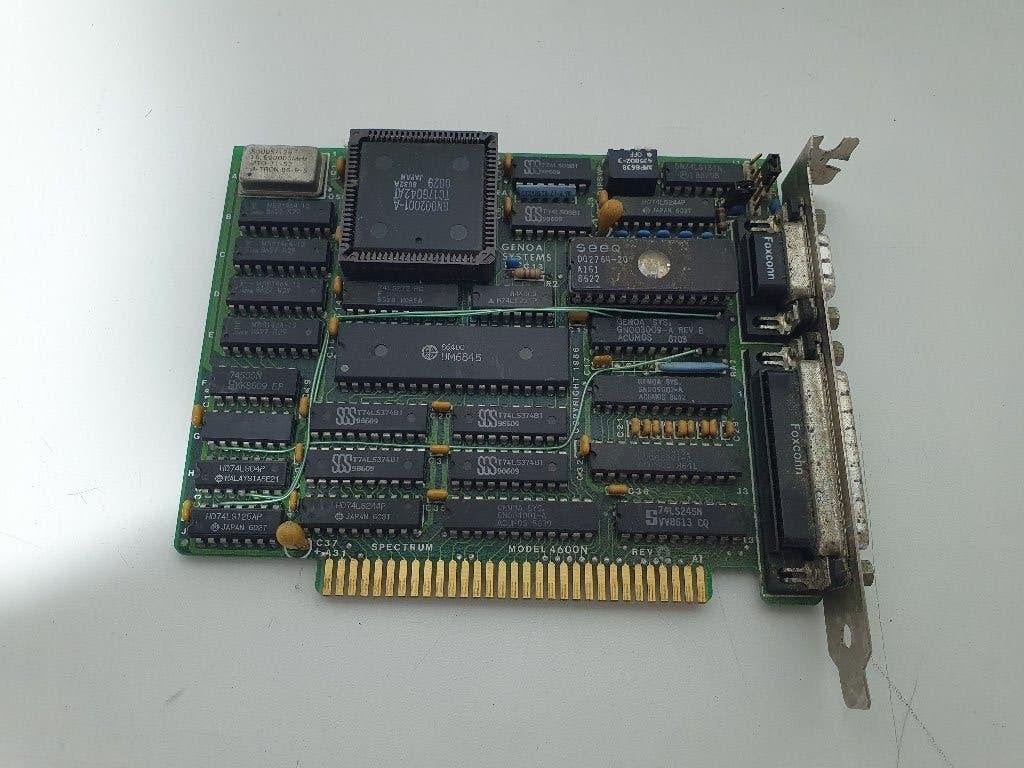 Genoa Spectrum 4600N ISA VGA Videokaart – Vintage, Computers en Software, Vintage Computers, ., Ophalen of Verzenden, ., Genoa Spectrum