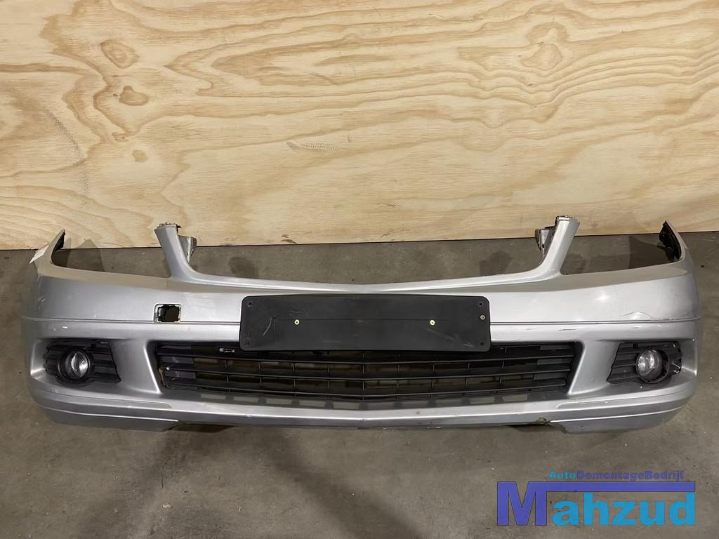 MERCEDES C-KLASSE W204 Grijs voorbumper 2007-2013, Gebruikt, Mercedes-Benz AG, Voor, Mercedes-Benz