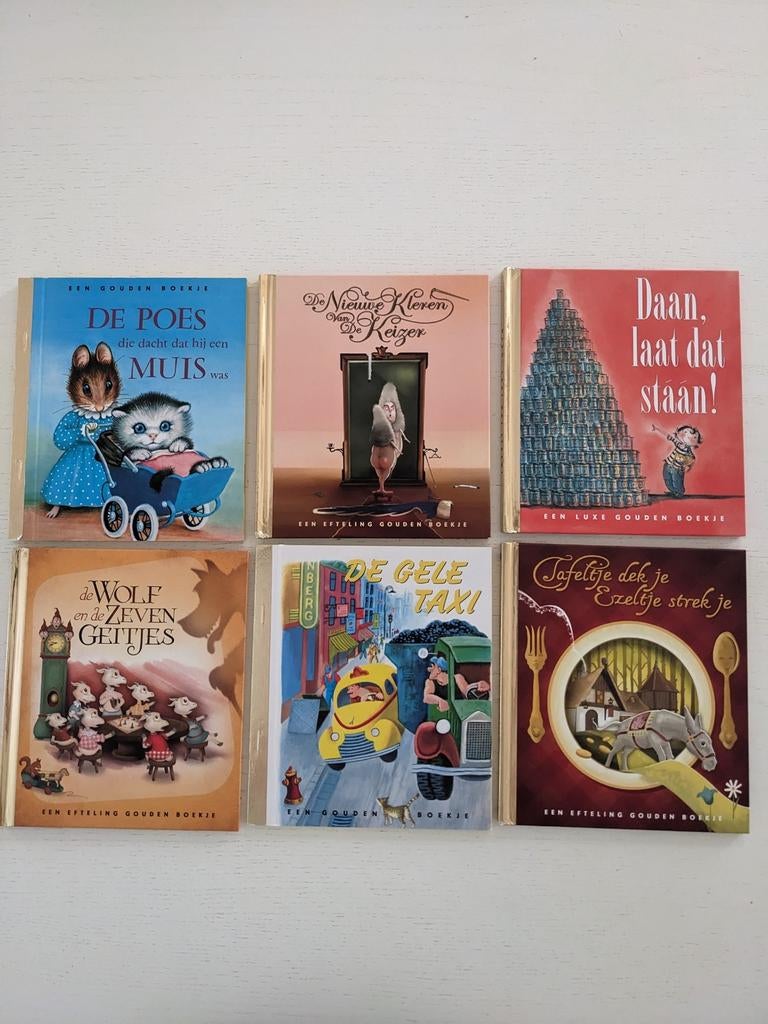 6 Gouden boekjes, Boeken, Ophalen of Verzenden, Zo goed als nieuw, Fictie algemeen