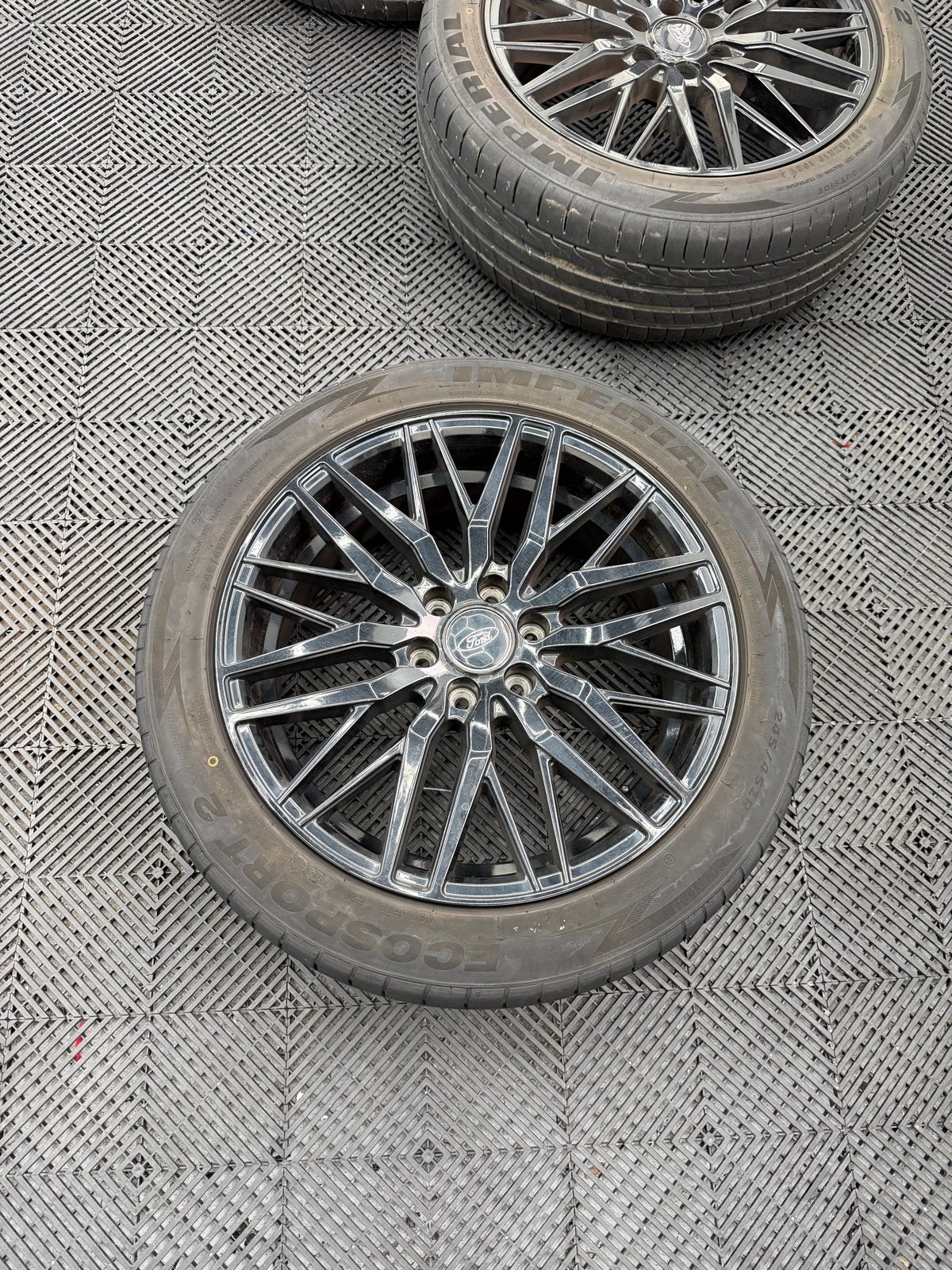 19inch 6x120 Velgenset met Zomerbanden  Transit Custom / VW, Auto-onderdelen, Banden en Velgen, 19 inch, Banden en Velgen, Ophalen of Verzenden