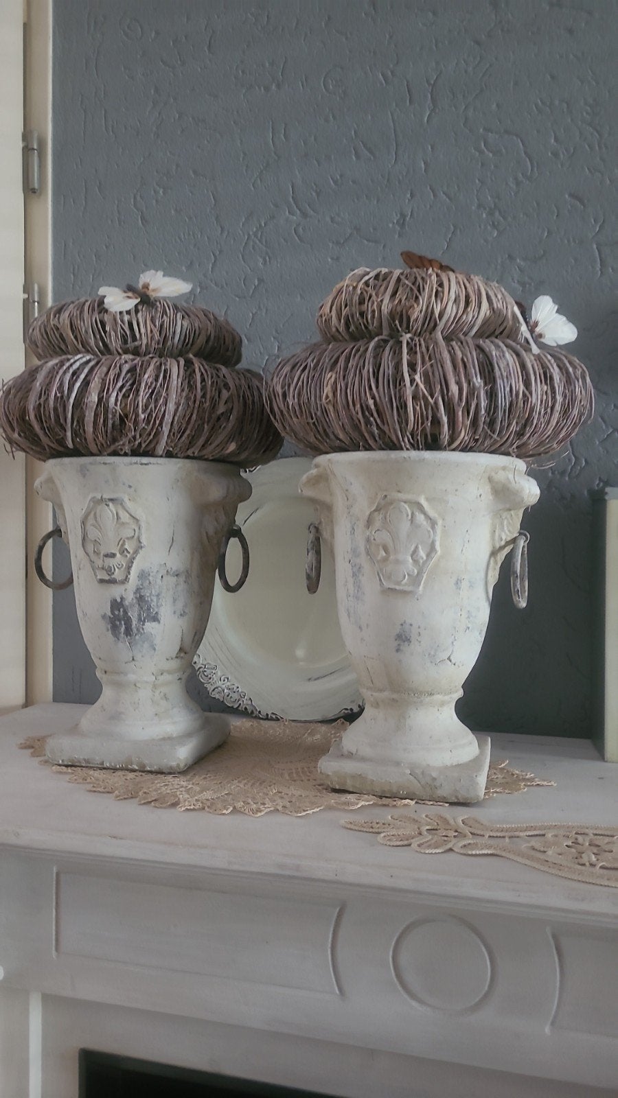 Sfeervolle Brocante set potten/ vazen, Ophalen of Verzenden