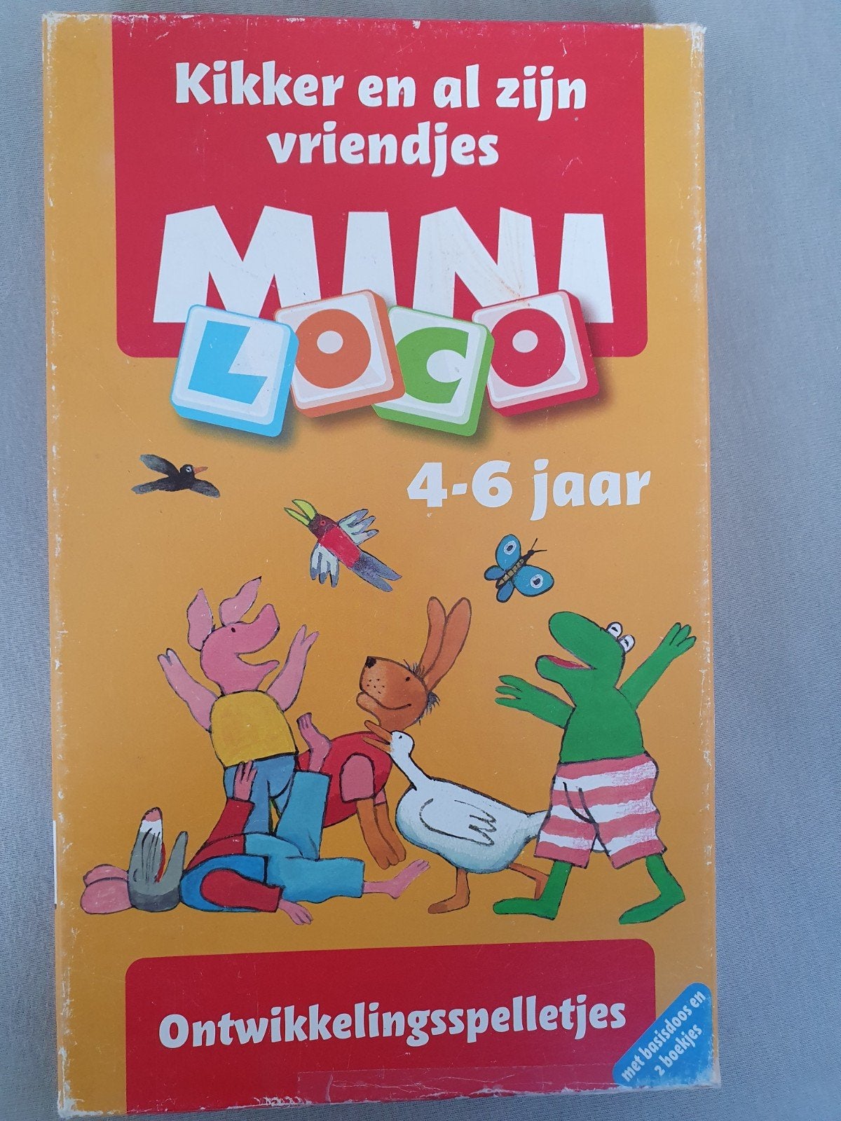 Mini Loco Kikker en al zijn vriendjes (4-6 jaar), Gebruikt, Zwijsen, Een of twee spelers, Ophalen of Verzenden