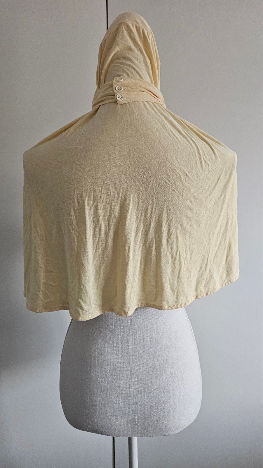 Botergeel bamboe instant hijab, Ophalen of Verzenden