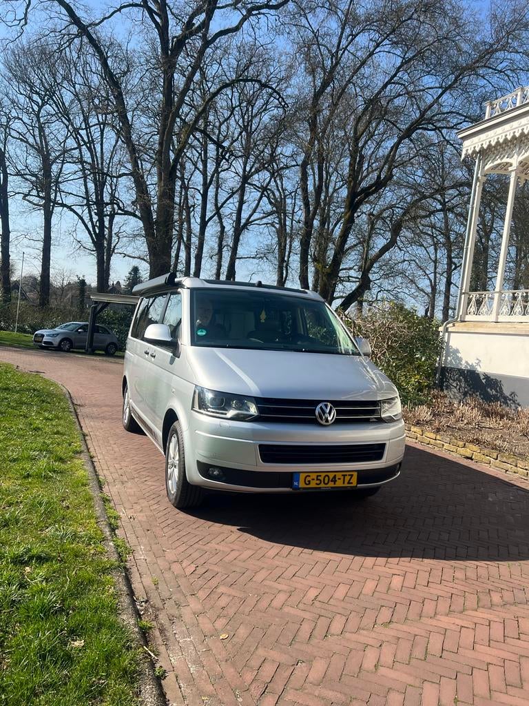 VW T5 Gp California 2.0 TDI 180PK 4MOTION DSG  Grijs, Automaat, Buscamper of Camperbus, Volkswagen, Diesel