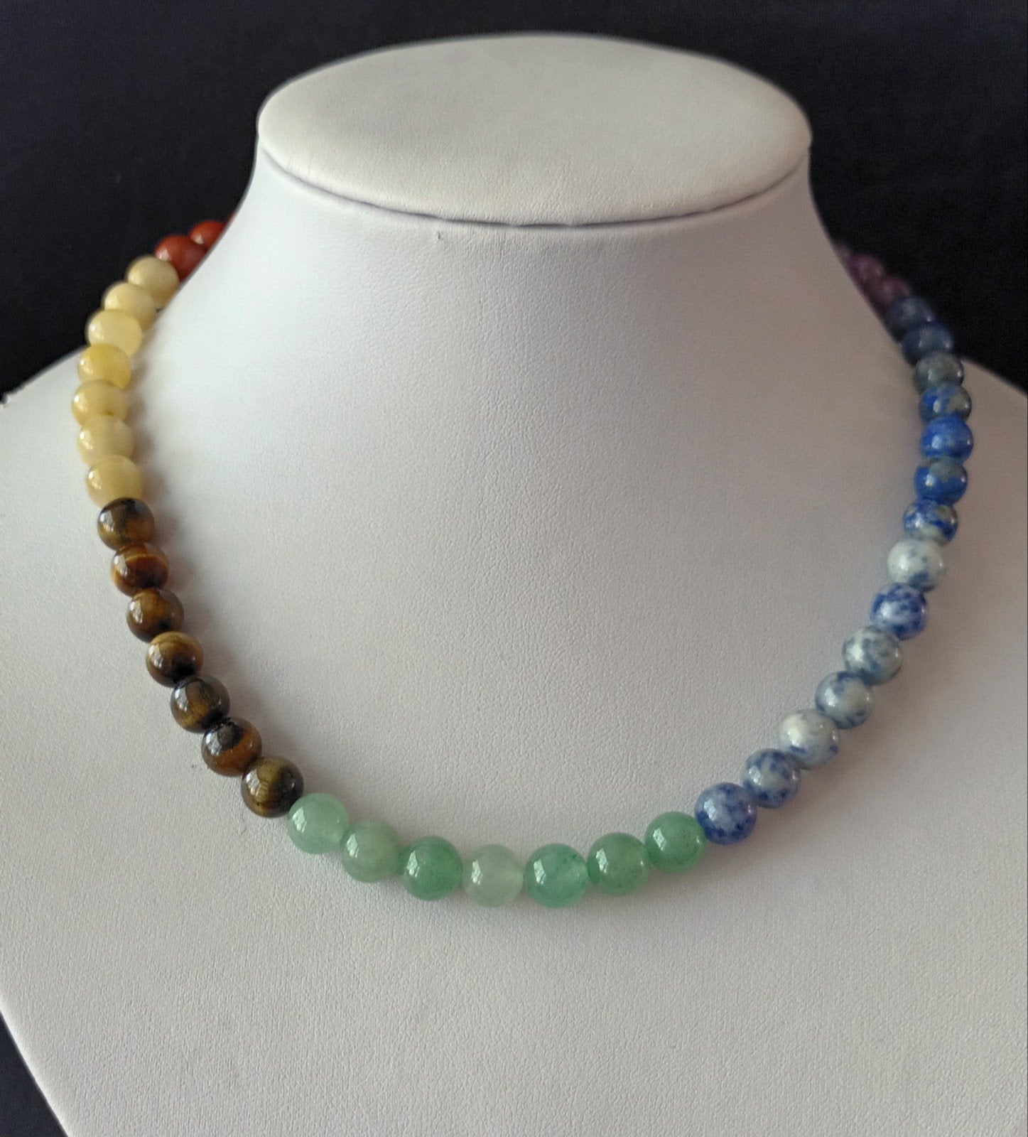 Chakra Ketting met Edelstenen, Ophalen of Verzenden, Nieuw