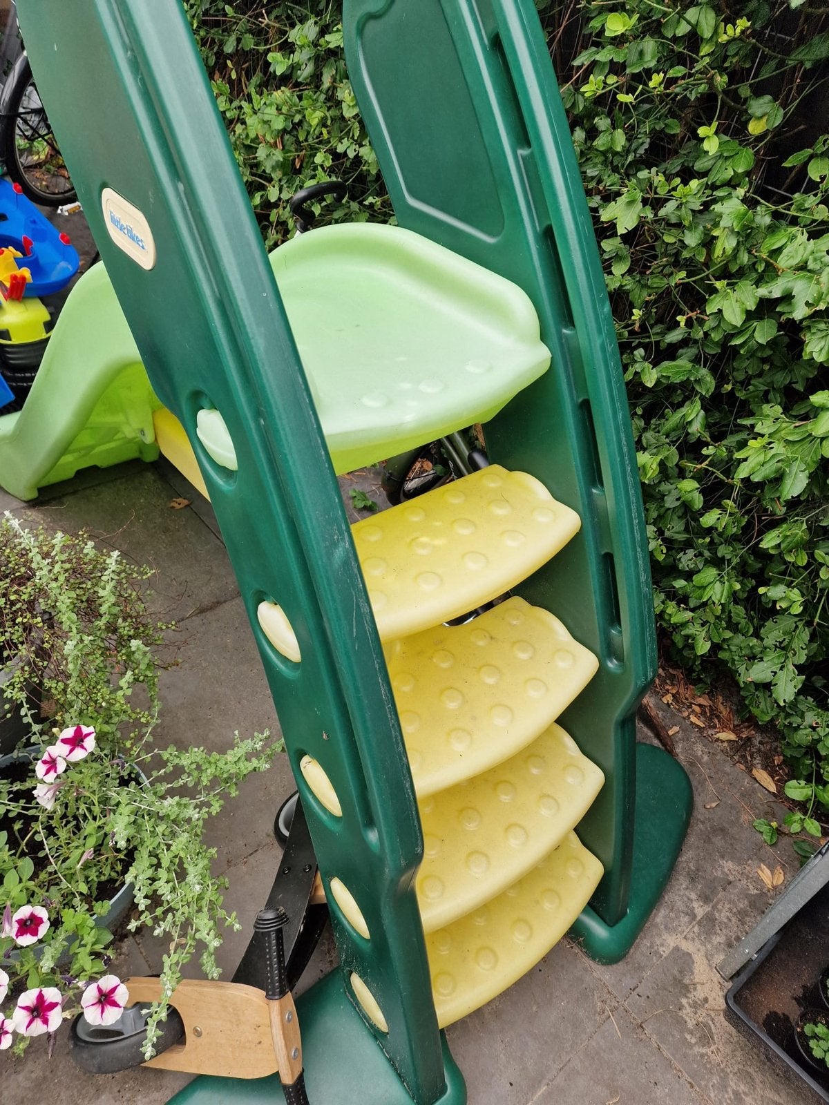 Little Tikes Glijbaan - Groen en Geel, Ophalen, Gebruikt, Glijbaan