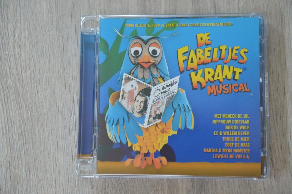 DE MUSICAL - DE FABELTJES KRANT MUSICAL, Verzenden, Zo goed als nieuw