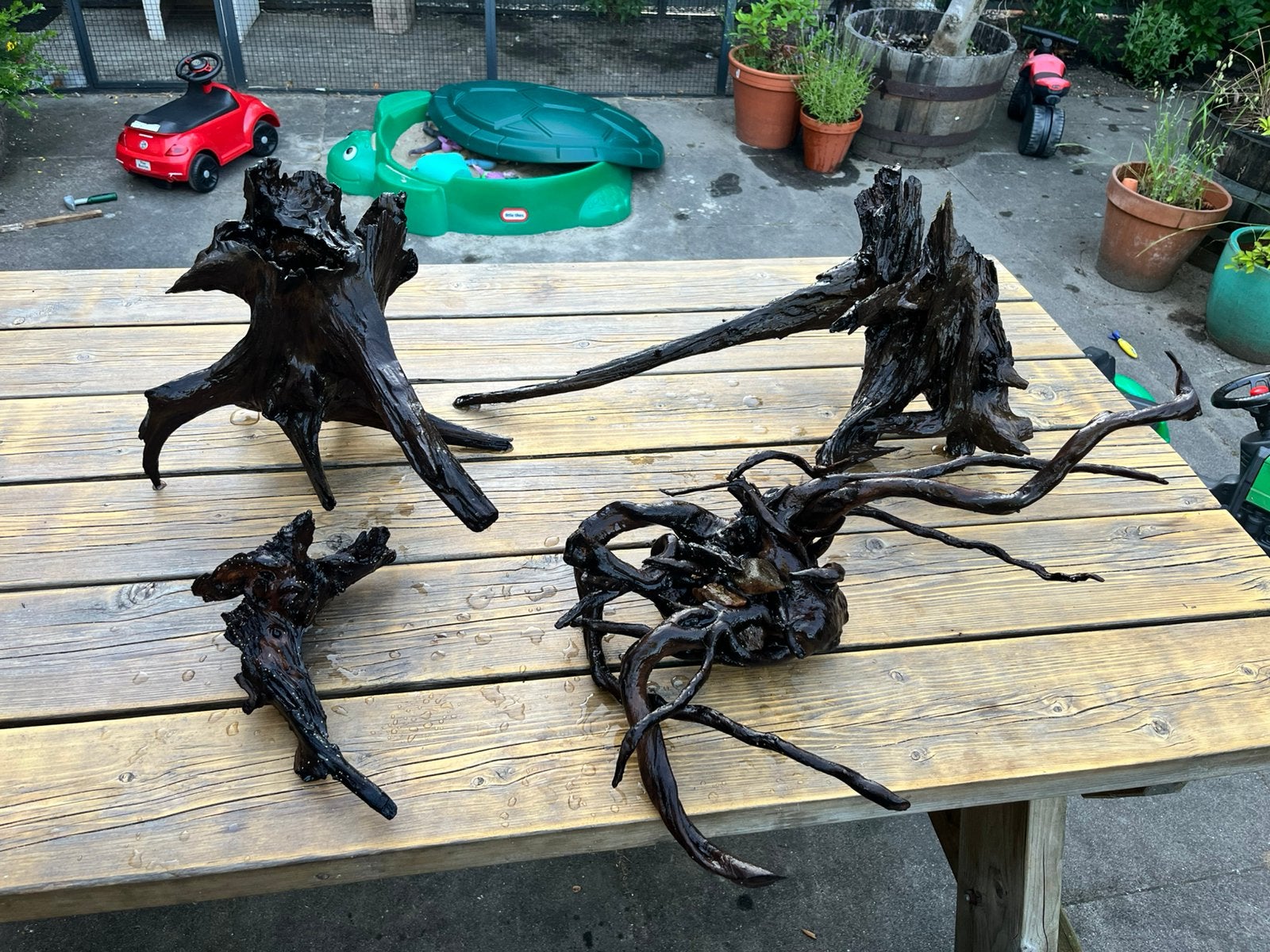 Aquarium hout / spiderwood / mangrove wortel, Dieren en Toebehoren, Ophalen, Zo goed als nieuw, Plant(en), Steen of Hout